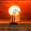 Sailboat at Sunset